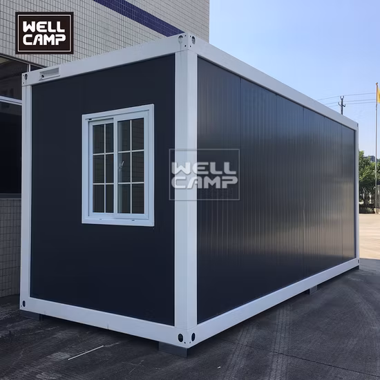 Hochleistungsstahlkonstruktion + Sandwichplatte, anpassbarer modularer Hauscontainer, Schulpreis