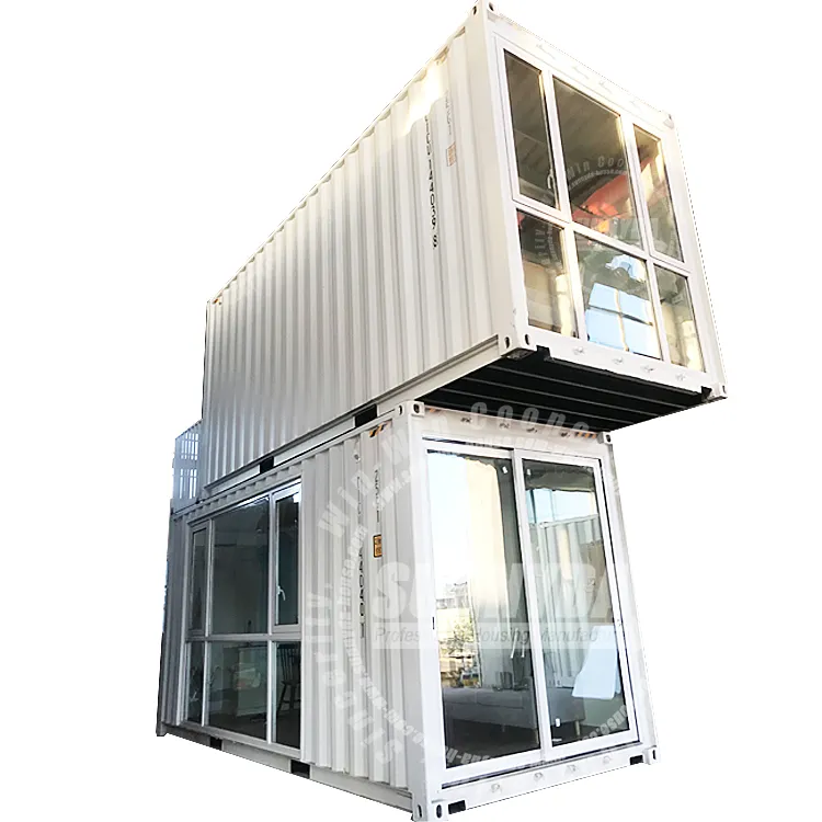 Flat Pack vorgefertigter moderner Design-Schweißversandcontainer für Wohnen/Büro/Unterkunft/Geschäft/Restaurant (SU