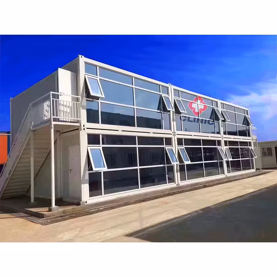 Tragbares, rostfreies, integriertes, bewegliches, modulares, mobiles, vorgefertigtes Luxus-Containerhaus in China